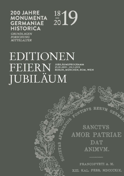 MGH Programme for anniversary 1819 - 2019