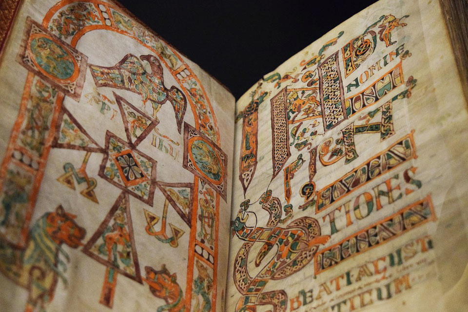 St. Augustine, Laon c. 750. Paris, BnF ms. Latin 12168