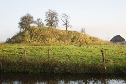 Motte at Altenburg South of Jülich. Source: Wikipedia