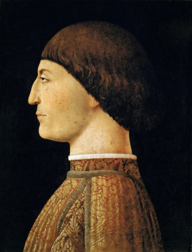 Sigismondo Pandolfo Malatesta. Portrait in Louvre. Source: Wikipedia