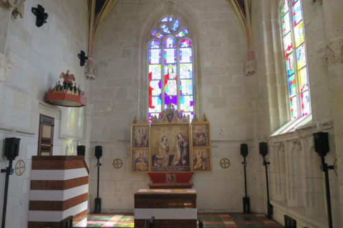 Reconstructed Chapel at Füzer castle