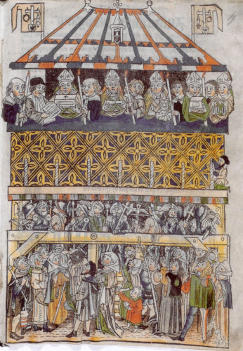 Showing of the Relics in Nuremberg in 1487