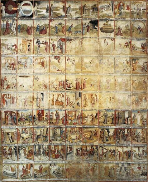 The Zittauer Lenten Cloth. Source Wikipedia