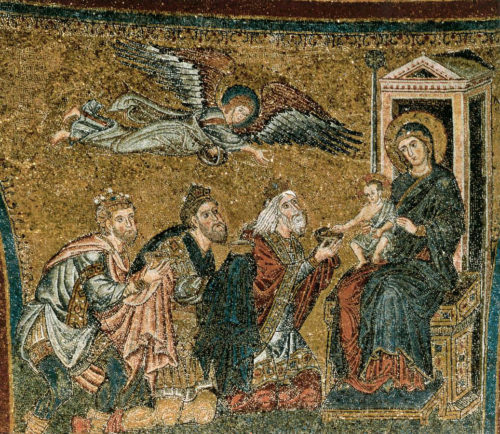 Adoration of the Kings Santa Maria Maggiore, Rome. Source: Wikipedia