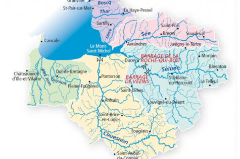 Rivers of La Manche. © Amis de la Sélune
