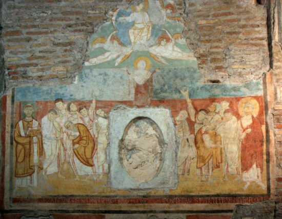 Ascension San Clemente in Rome, 12th century. Source: Wikipedia