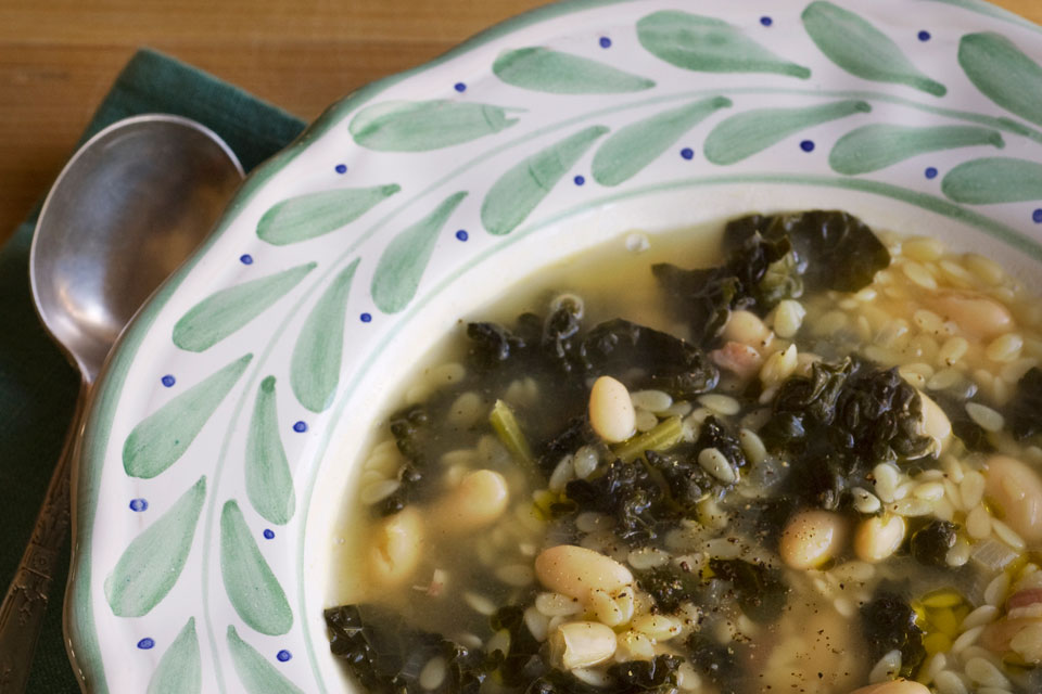 Bean and Kale Soup from Umbria. Source: Pinterest