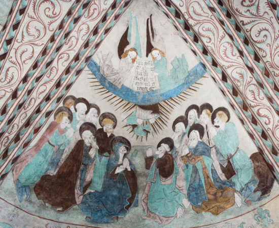 The Ascension by Albertus Pictor © Christer Malmberg