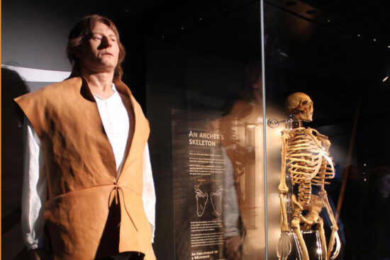an archer from Mary Rose © University of Portsmouth