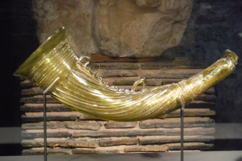 Drinking Horn from c. 500 - 550. From: Rouen, Musee des Antiquités, Inv. 398.3 (A)