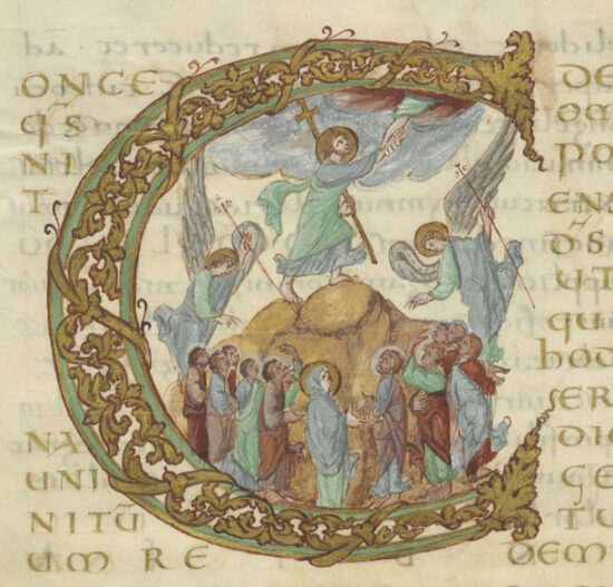 The Drogo Sacramentary . Ca. AD 850. © Paris, Bibliothèque Nationale de France, MS lat. 9428