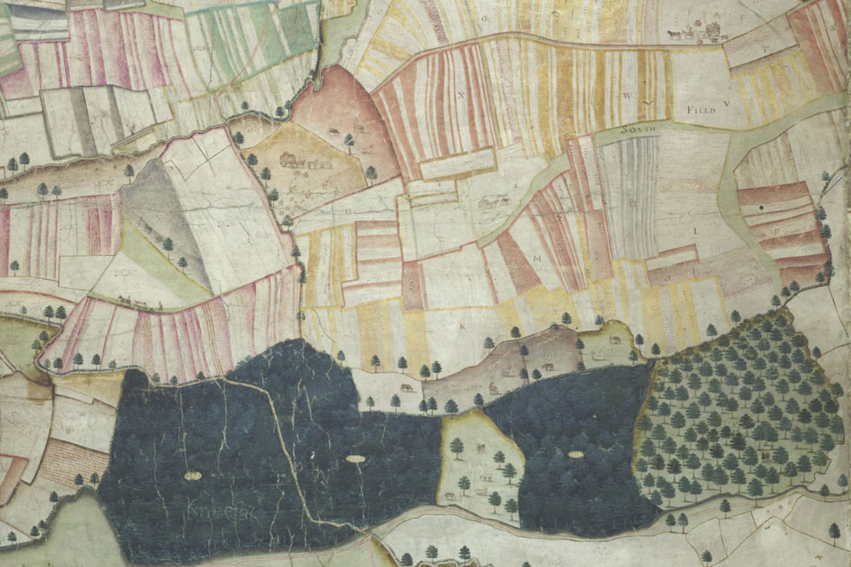 Laxton Map 1635 © Bodleian Library