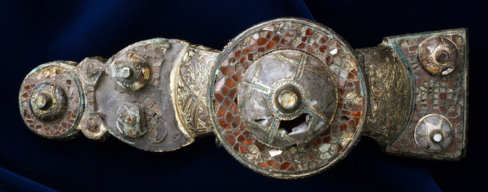 Large fibula (Length 240mm), possibly produced in the area of Gotland, Sweden. From a burial at Melhus, Overhalla. © NTNU, Vitenskapsmuseet