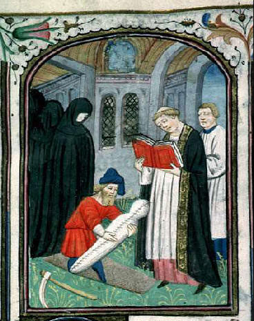 Office of the dead. Lyon, Bibliothèque municipale, ms. 5143, f 143 r