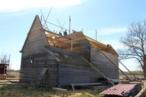 Reconstructing the medieval chruch of Söndra Råda in Wärmland © Mimmi Göllas