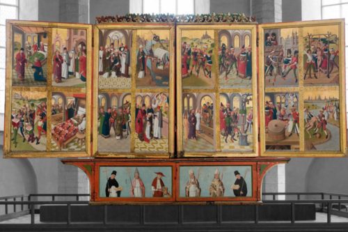 Hermen Rode Altarpiece in Tallinn semi-closed © Hermen Rode Project