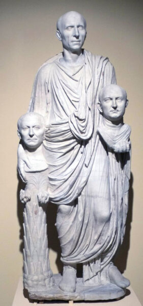 Togatus Barberini. In the Capitol, Roma. Source: Wikipedia