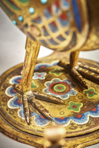 Eucharistic Dove. Sold at Sotheby's January 2017: detail. © Sotheby's