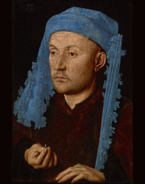 Portrait of a Man with a Blue Chaperon. Brukenthal National Museum, Sibiu. Source: Wikipedia