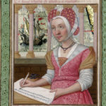Woman from Iberia writing