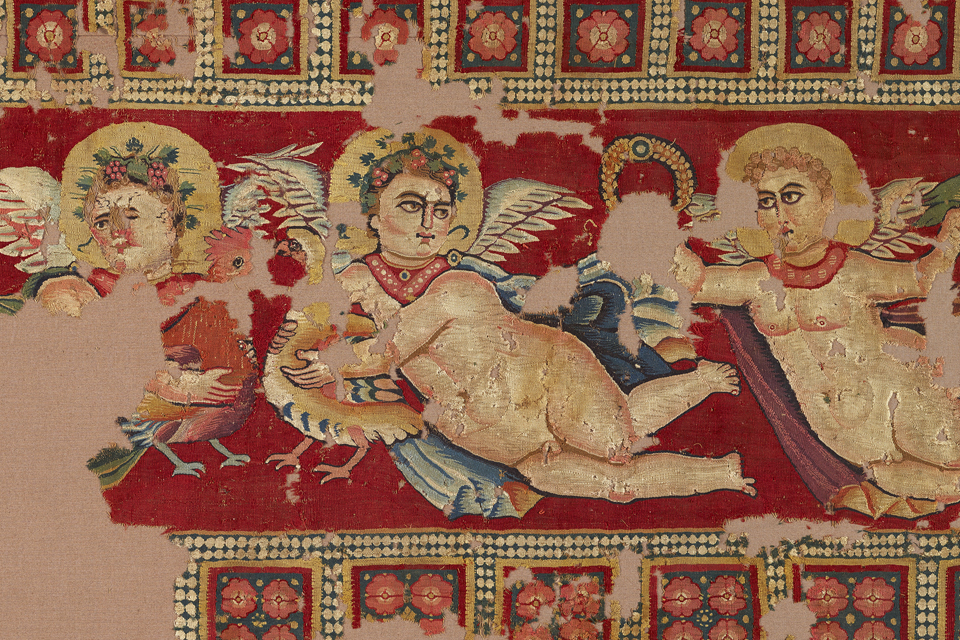 Detail of a hanging from Early Medieval Egypt