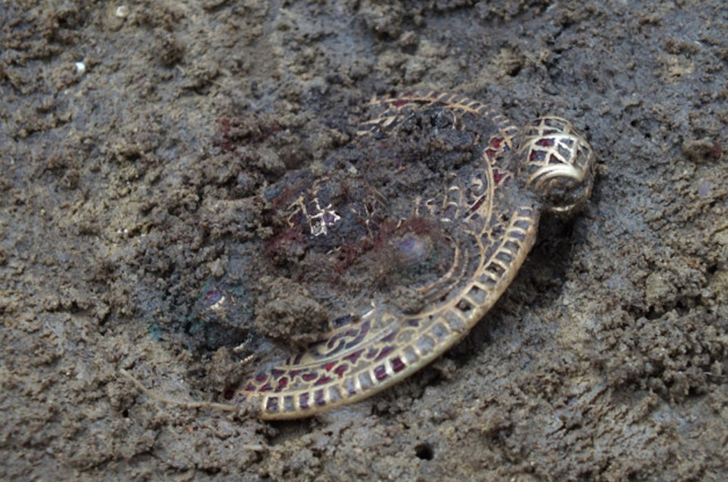 anglo-saxon pendant from South Norfolk