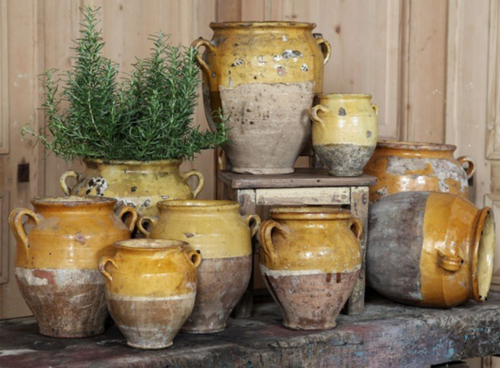 French Pots for keeping Confit © Pinterest