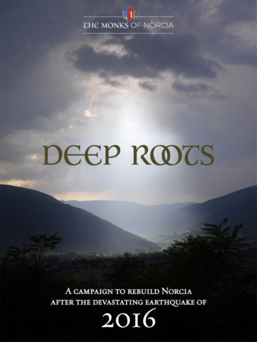 Deep Roots Leaflet asking for help in Norcia