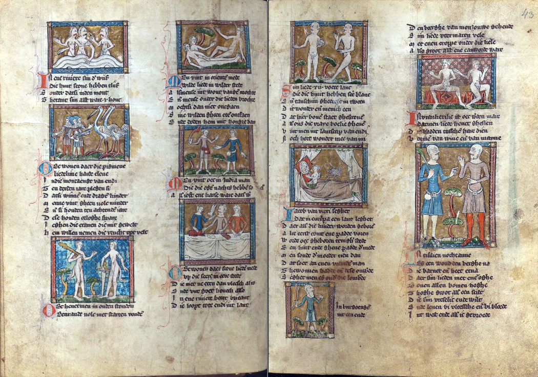 Der Naturen Bloeme from the 13th century Medieval Histories