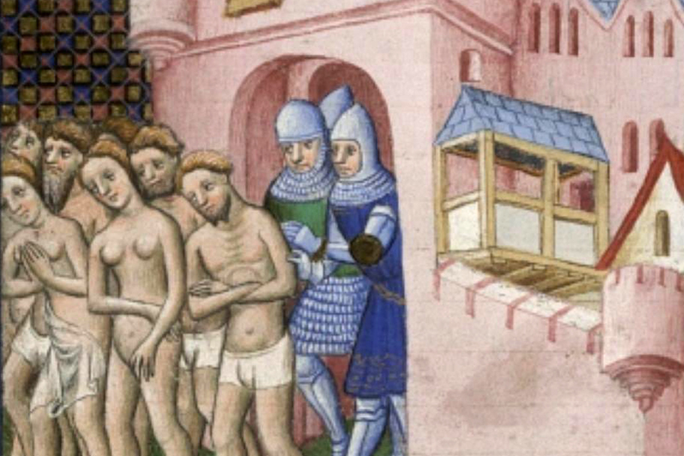 Cathars expelled from Carcassonne in 1209