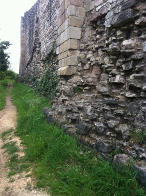 Conisbrough Castle Wall