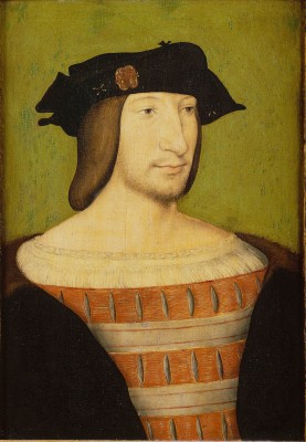 Portrait de François Ier Jean Clouet, [Vers 1524] Musée Condé