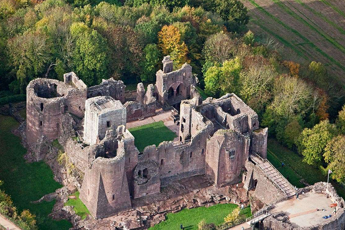Goodrich Castle. Source Pinterest