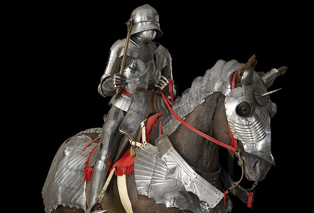 Gothic armory from the royal armouries in leeds