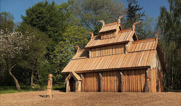 Pagan Temple at Funen, built by Jim Lyngvild © Jim Lyngvild