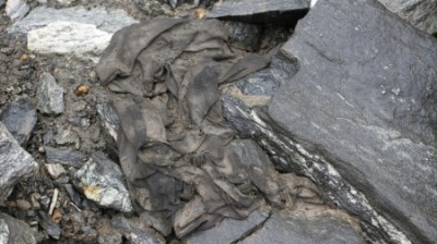 Iron age tunic as found in Norway under Glacier