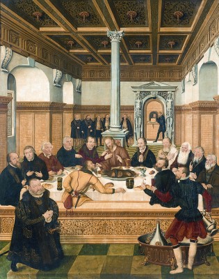 The Last supper - Cranach the Younger - Dessau