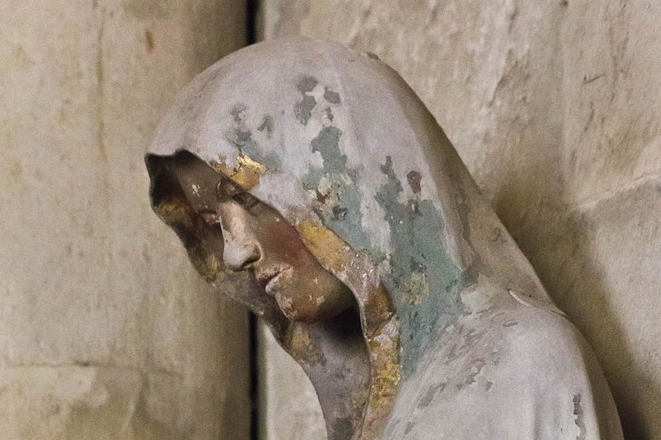 Maria at the Annunciation. In Magdeburg Cathedral. Source: Smugmug