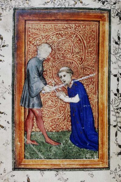 The Martyrdom of Richard le Scrope at York 1405.