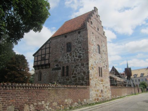 The oldest building in Lund from ca. 1300, now in the Museum, Kulturen. 