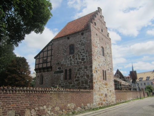 The oldest building in Lund from ca. 1300, now in the Museum, Kulturen.