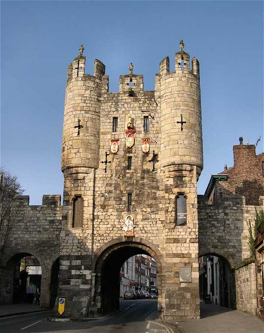 Micklegate bar in York