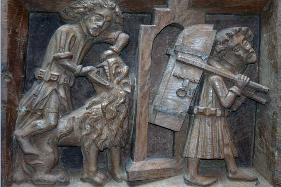 Misericordia from Roskilde Cathedral