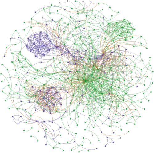 network analysis of the battle of clontarf © The authors