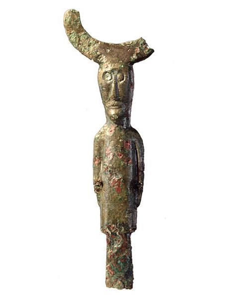 Odin Figurine found at Uppåkra © Bengt Almgren, LUHM