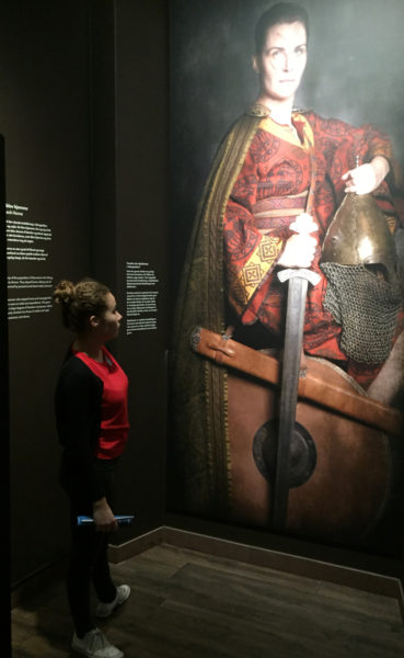 Girl looking at Poster by Jim Lyngvild © Karen Schousboe/CC by 4.0