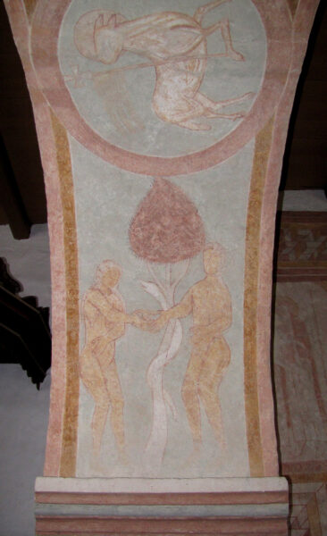 Raasted Church, Denmark. ca. 1175 © National Museum of Copenhagen/Trampedach CCBYSA40