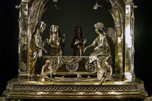 Reliquary of the Holy Sepulchre from the Cathedral in Pamploma. Source: Wikipedia