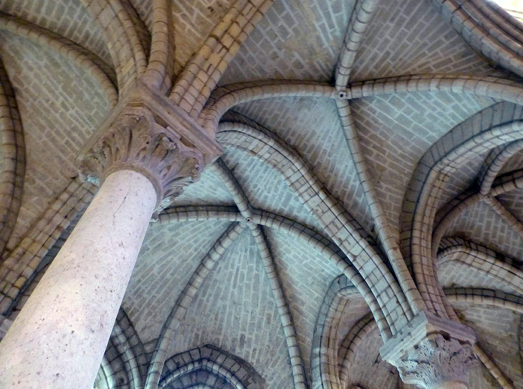 Ribbed Vaulting in St. Denis. Source: Pinterest