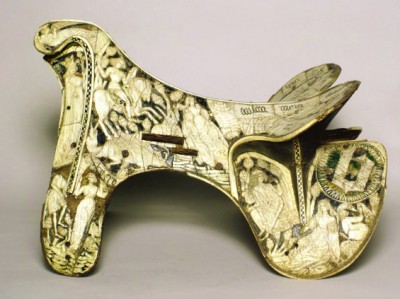 Saddle from the 15th century Germany. Collection: Bargello